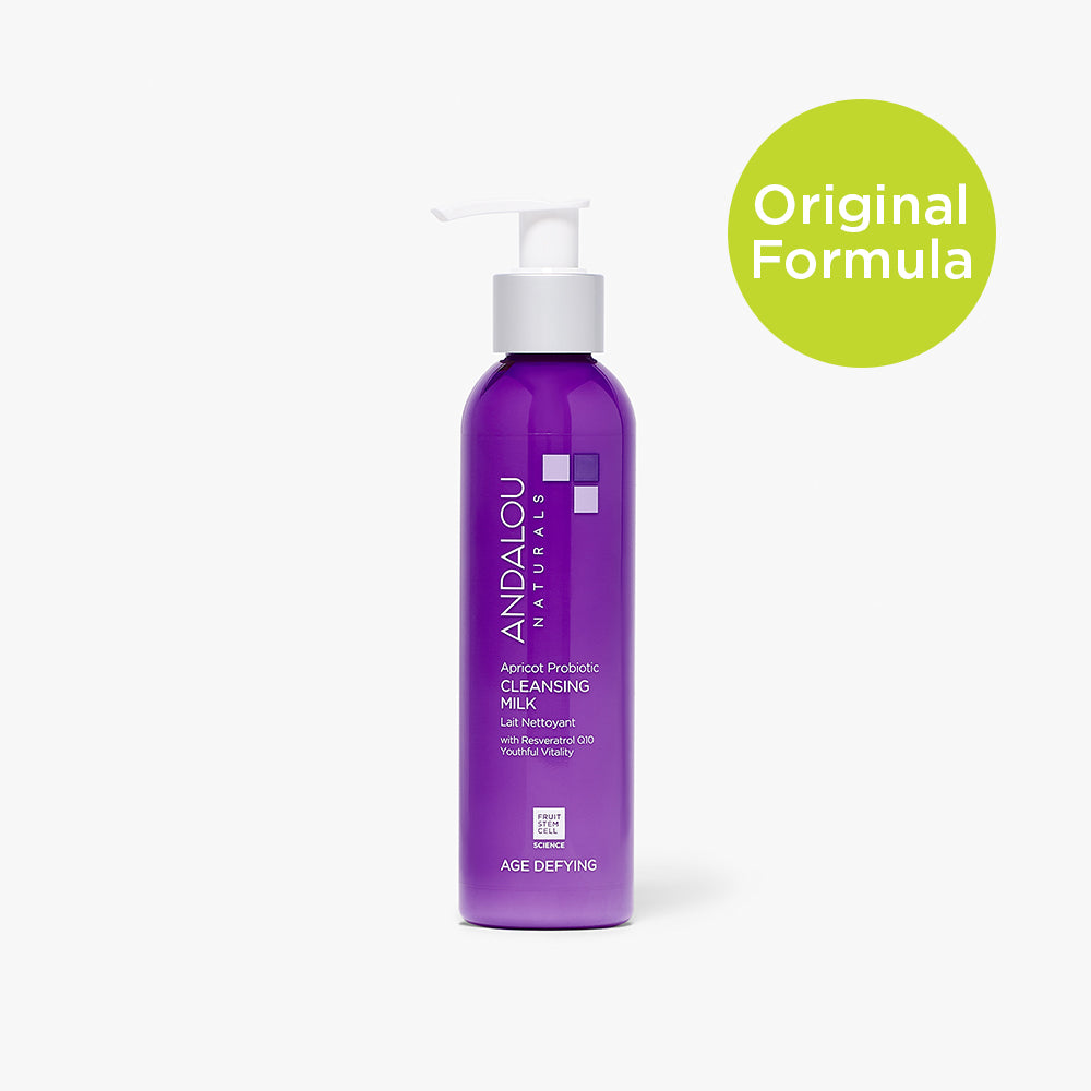 Age Defying Apricot Probiotic Cleansing Milk - Andalou Naturals US