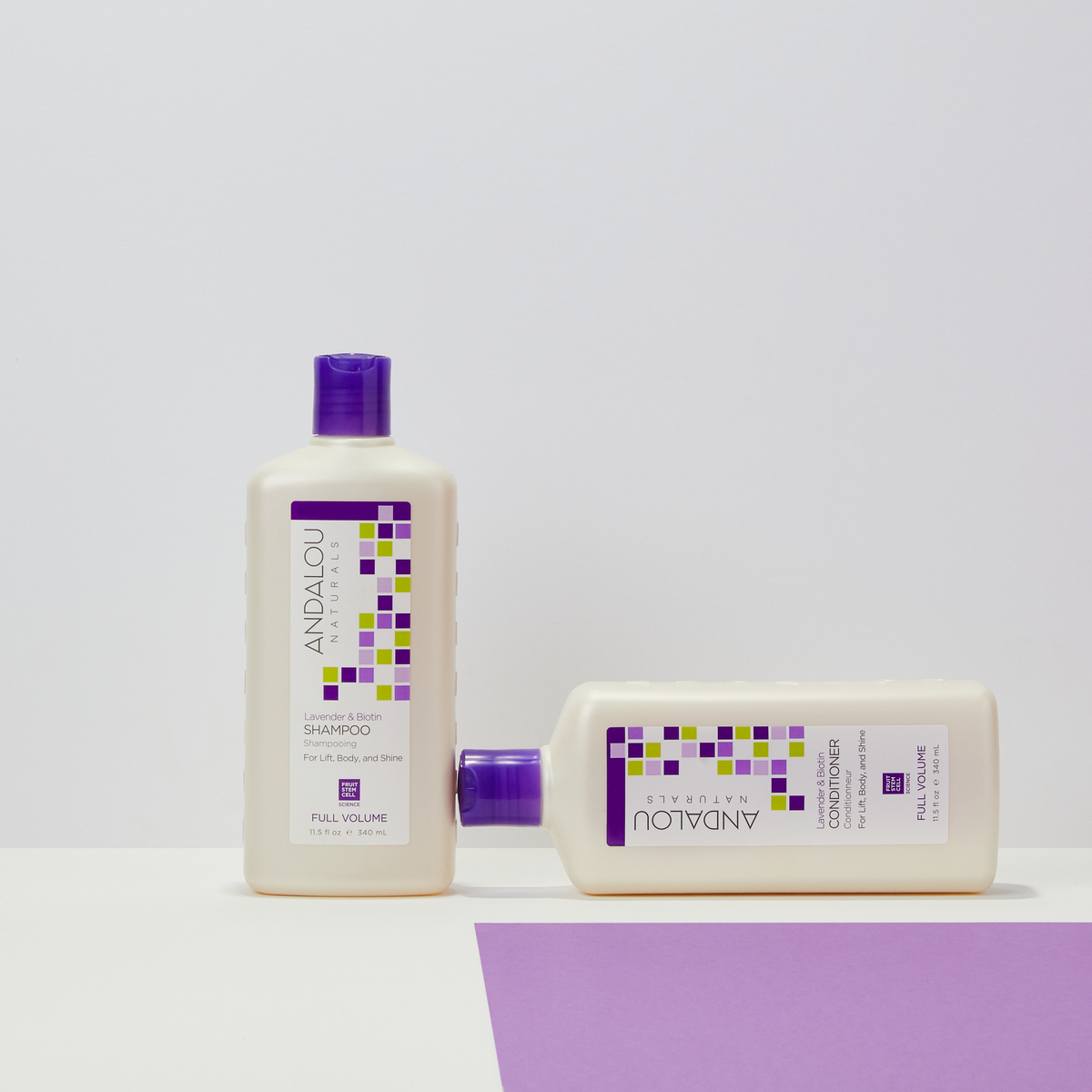 Lavender & Biotin Full Volume Conditioner - Andalou Naturals US