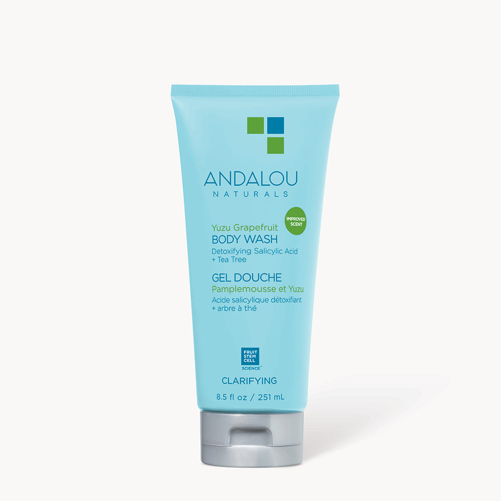Clarifying Yuzu Grapefruit Body Wash - Andalou Naturals US