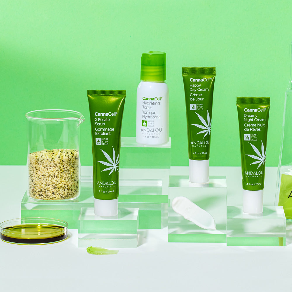 On The Go Essentials - The CannaCell® Uplifting Routine - Andalou Naturals US
