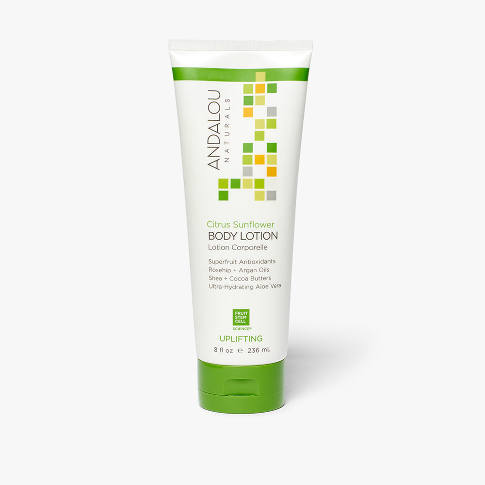 Citrus Sunflower Uplifting Body Lotion– Andalou Naturals US