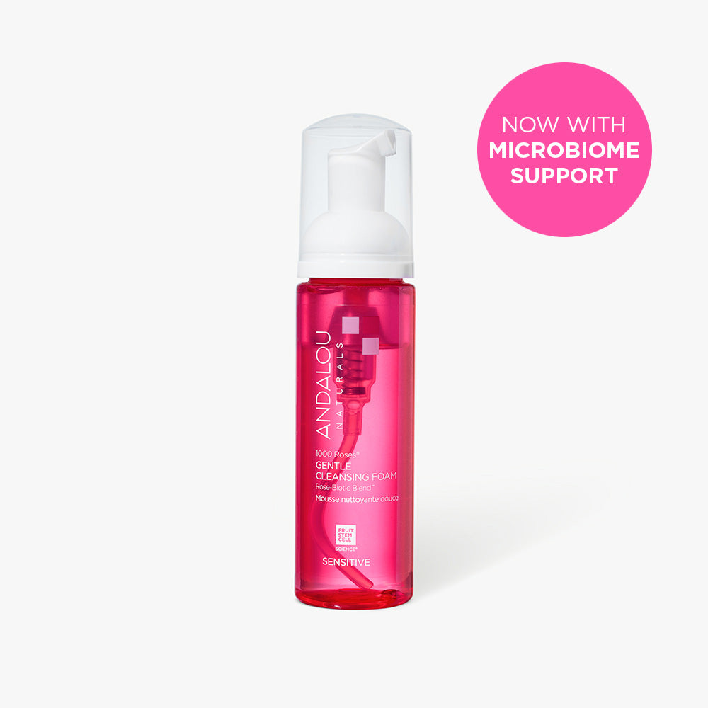 1000 Roses Gentle Cleansing Foam - Andalou Naturals US