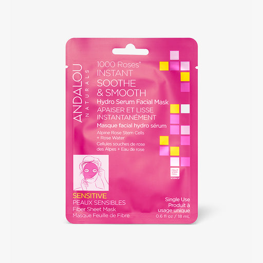 1000 Roses Instant Soothe & Smooth Sheet Mask