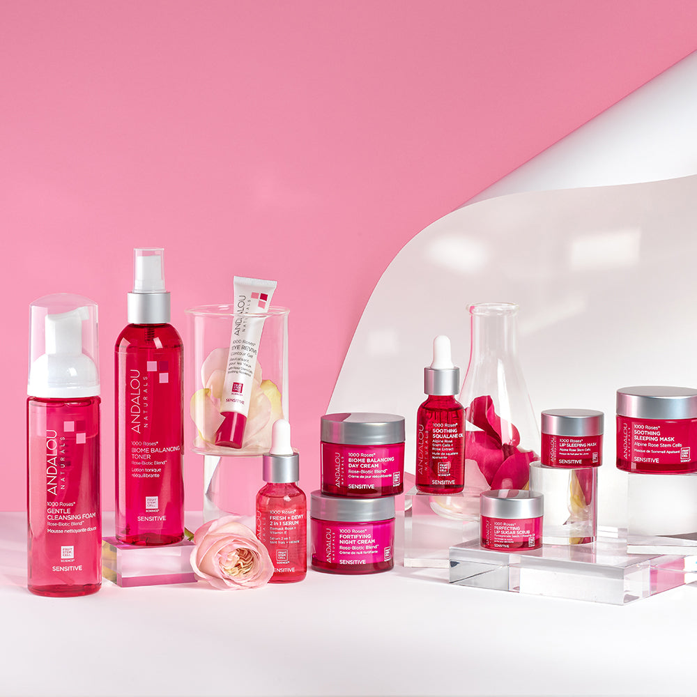 1000 Roses Gentle Cleansing Foam - Andalou Naturals US