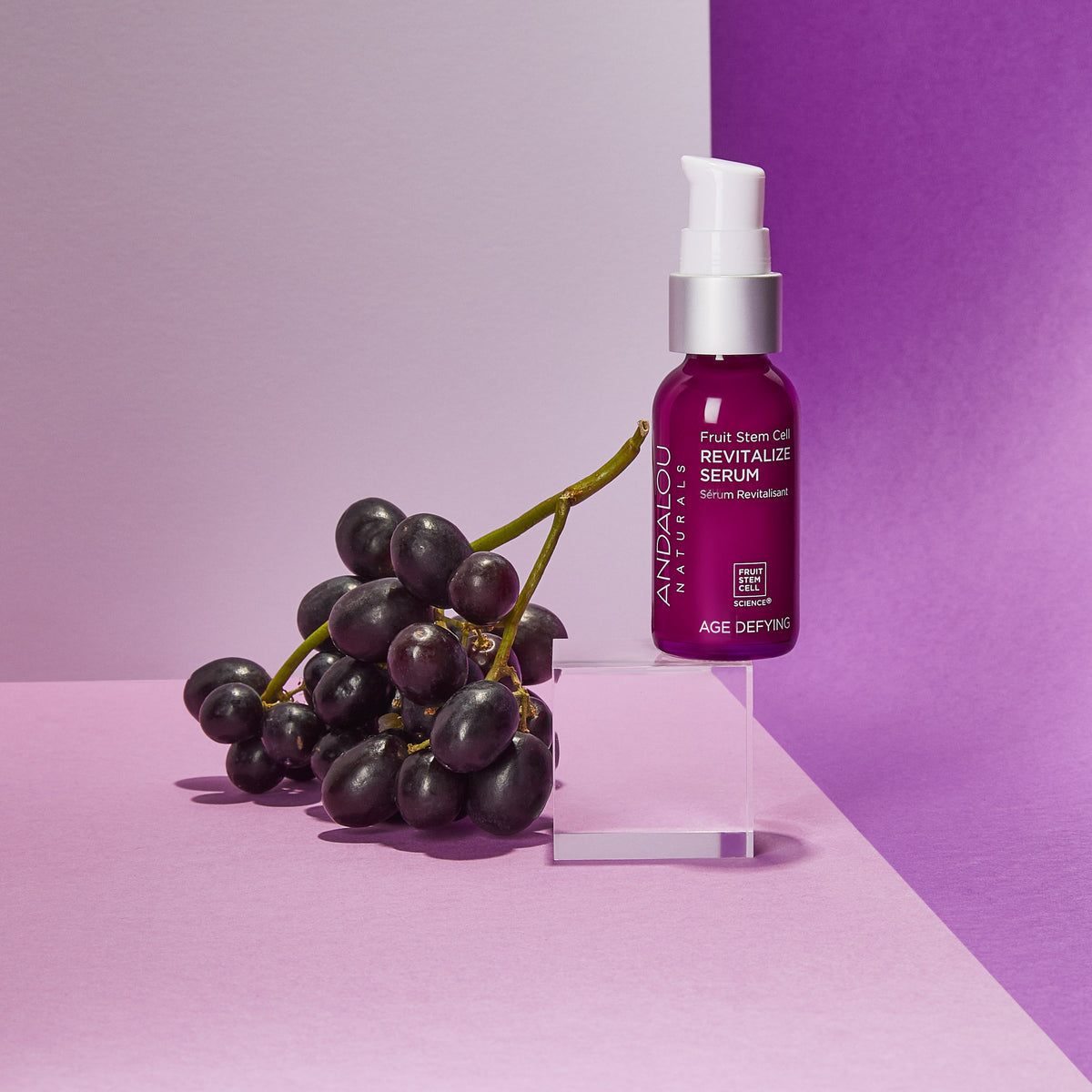 Age Defying Fruit Stem Cell Revitalize Serum - Andalou Naturals US