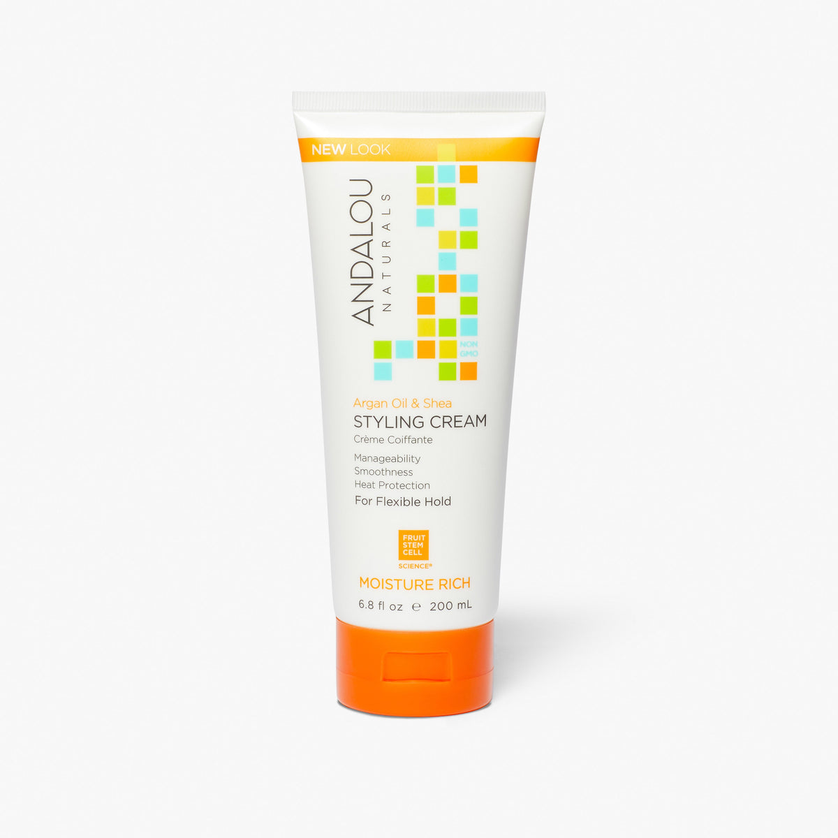 Argan Oil & Shea Moisture Rich Styling Cream - Andalou Naturals US