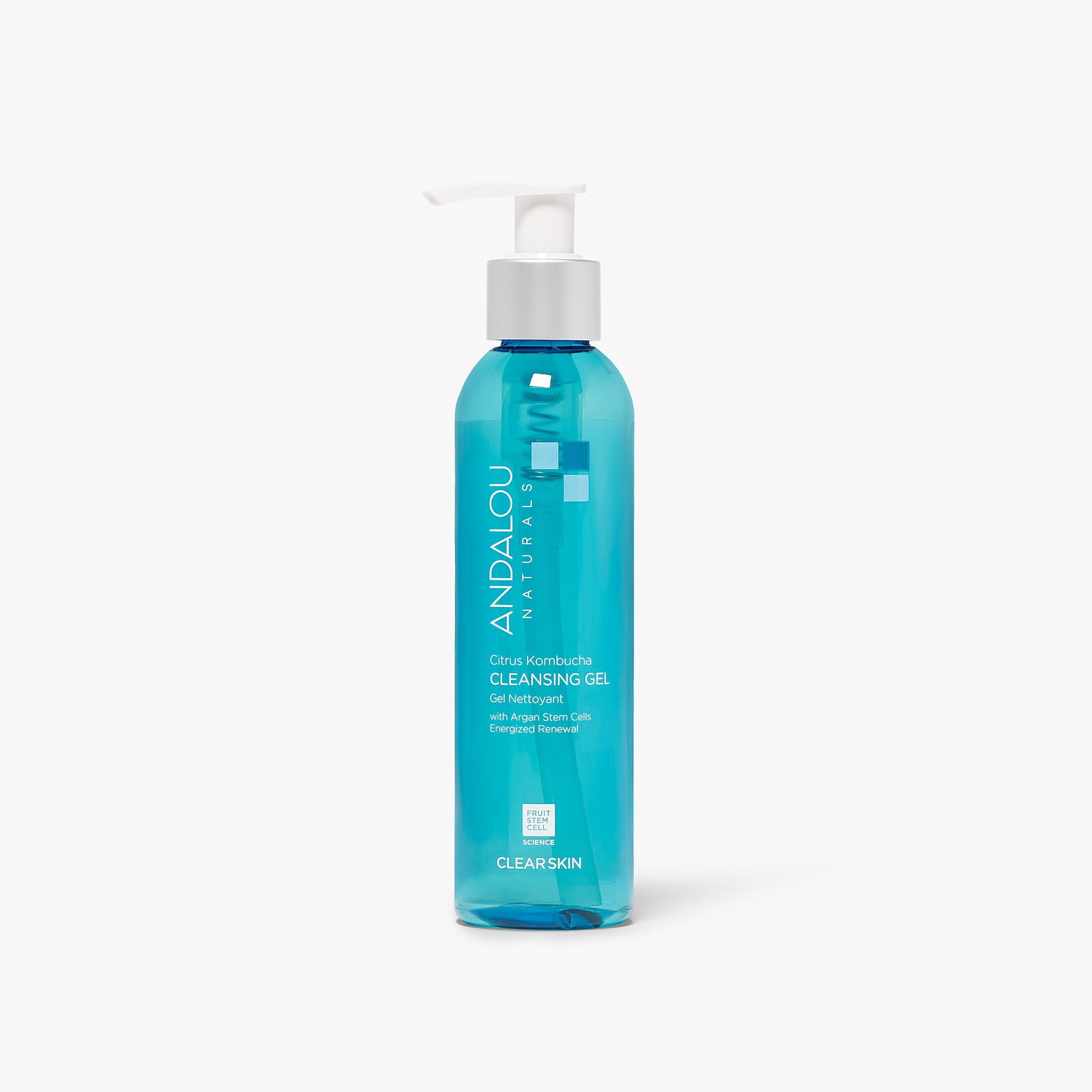 Clear Skin Citrus Kombucha Cleansing Gel– Andalou Naturals US