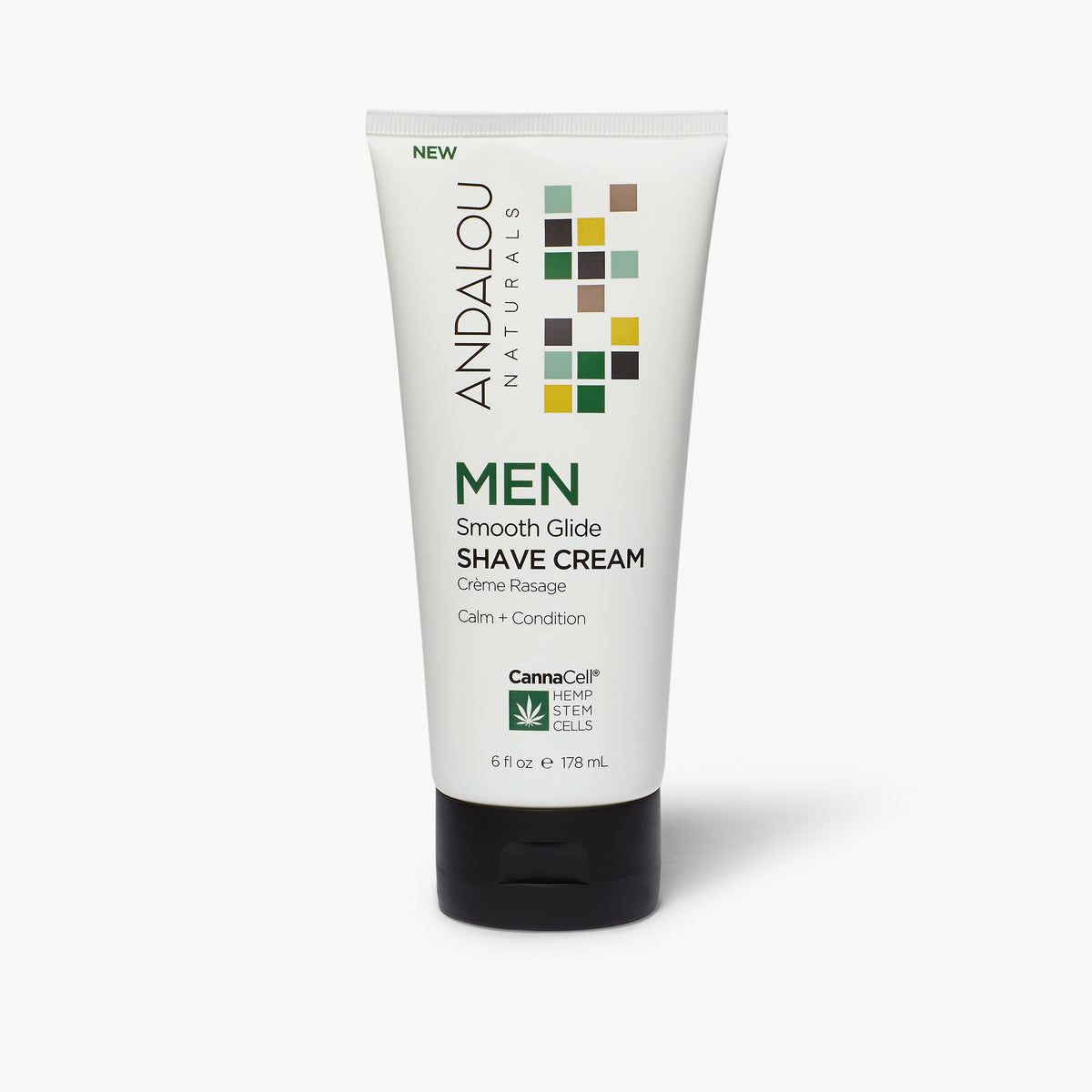 MEN Smooth Glide Shave Cream - Andalou Naturals US