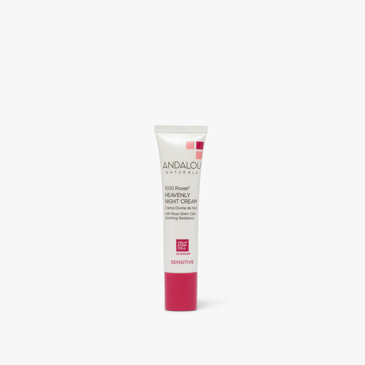 Sensitive 1000 Roses Heavenly Night Cream 12ml - Andalou Naturals US