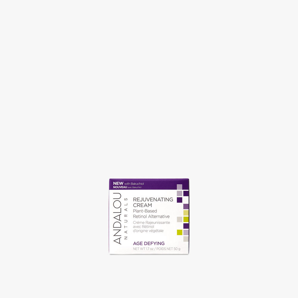 Age Defying Rejuvenating Plant-Based Retinol Alternative Cream - Andalou Naturals US
