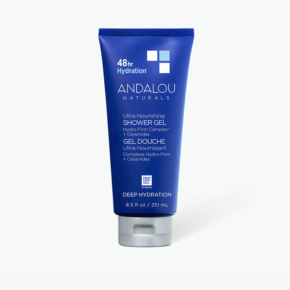 Deep Hydration UltraNourishing Shower Gel Body Wash Andalou Naturals US
