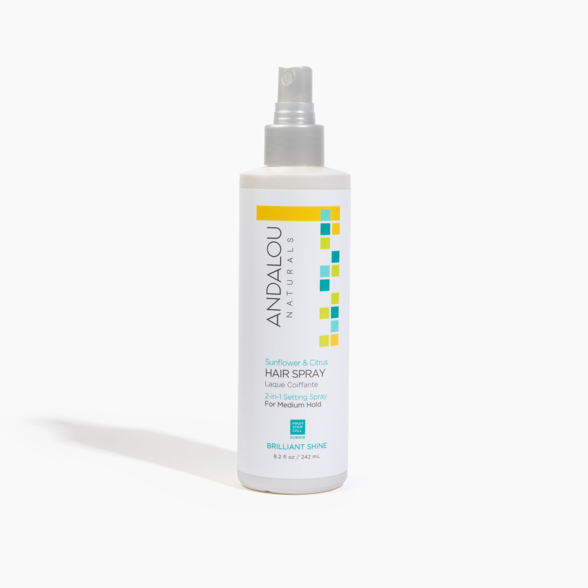 Sunflower & Citrus Brilliant Shine Hair Spray - Andalou Naturals US