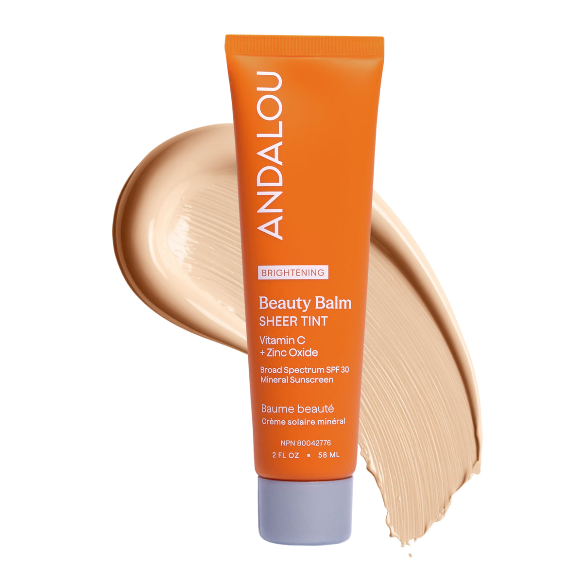 Brightening Vitamin C BB Beauty Balm Sheer Tint SPF 30 - Andalou Naturals US