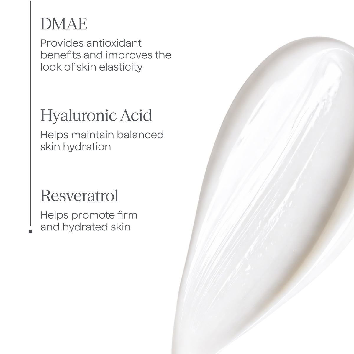 Age Defying Hyaluronic DMAE Lift & Firm Cream - Andalou Naturals US