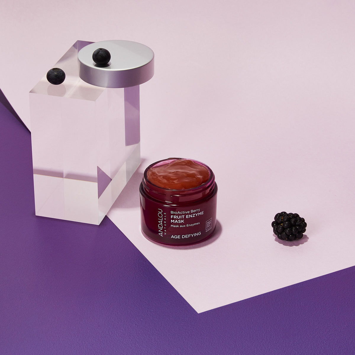 Age Defying BioActive Berry Fruit Enzyme Mask - Andalou Naturals US