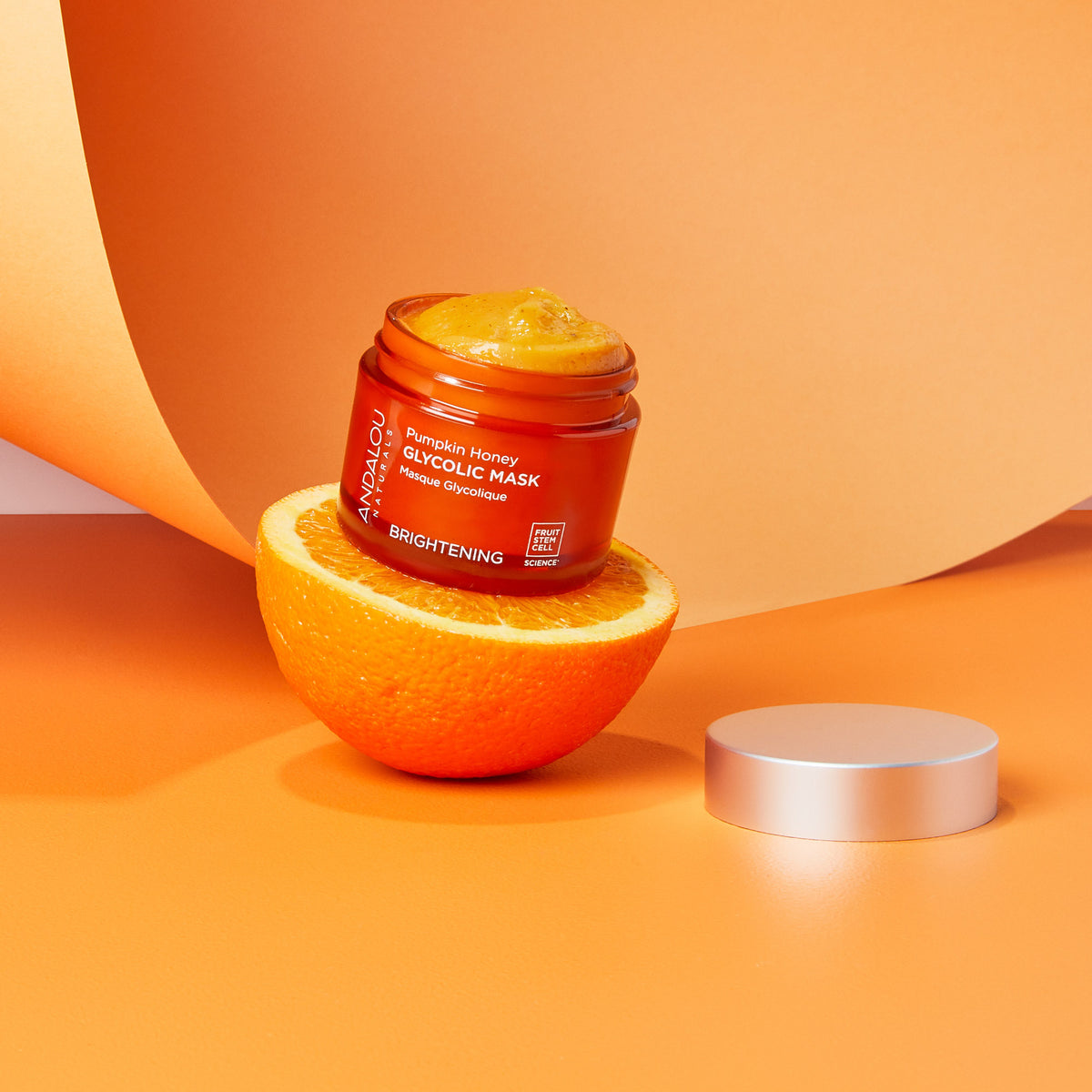 Brightening Pumpkin Honey Glycolic Mask - Andalou Naturals US