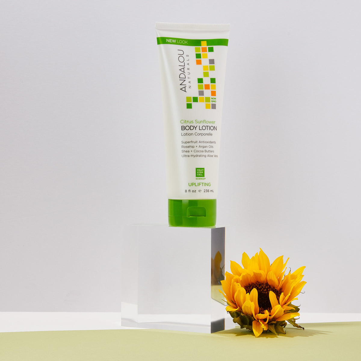 Citrus Sunflower Uplifting Body Lotion - Andalou Naturals US