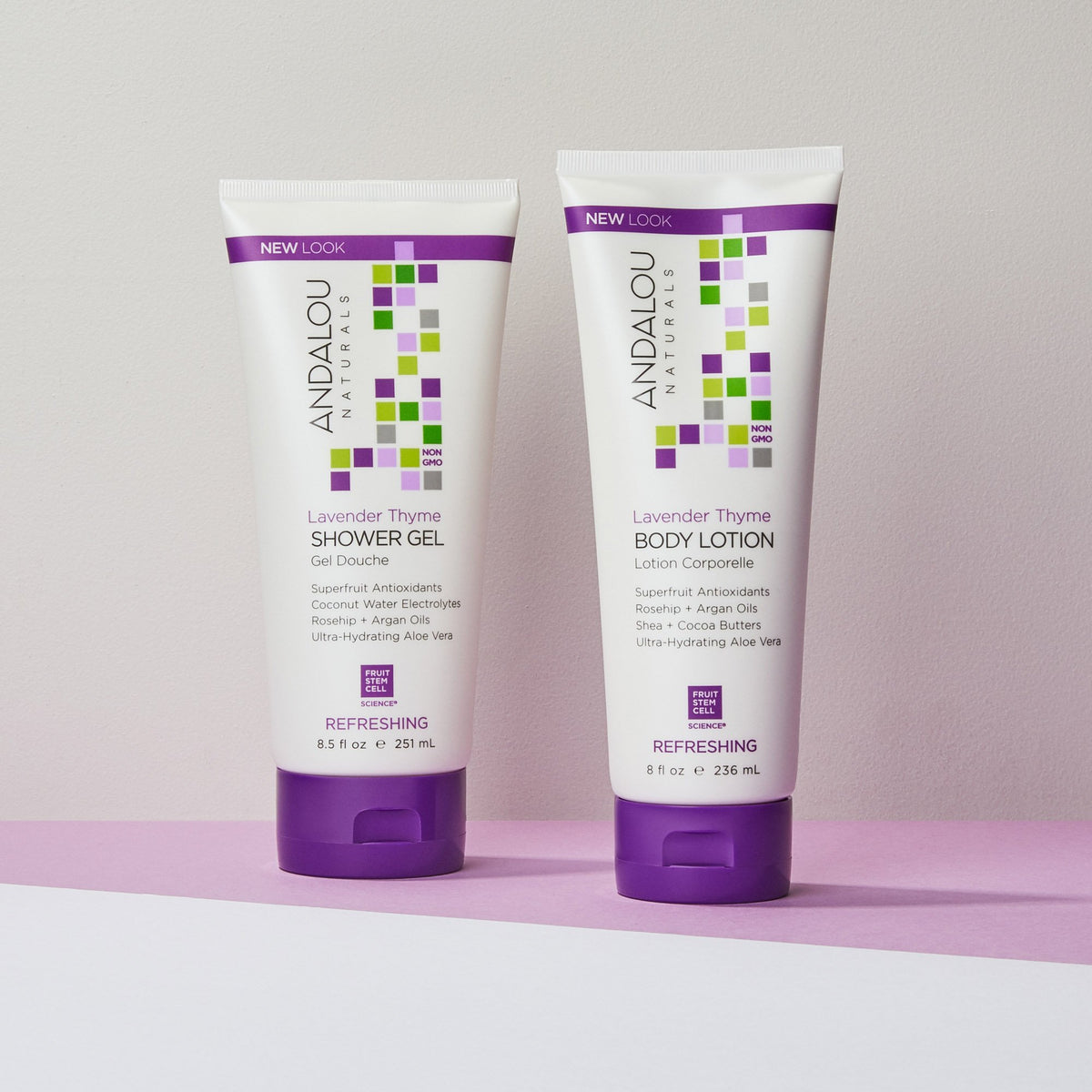 Lavender Thyme Refreshing Body Lotion - Andalou Naturals US