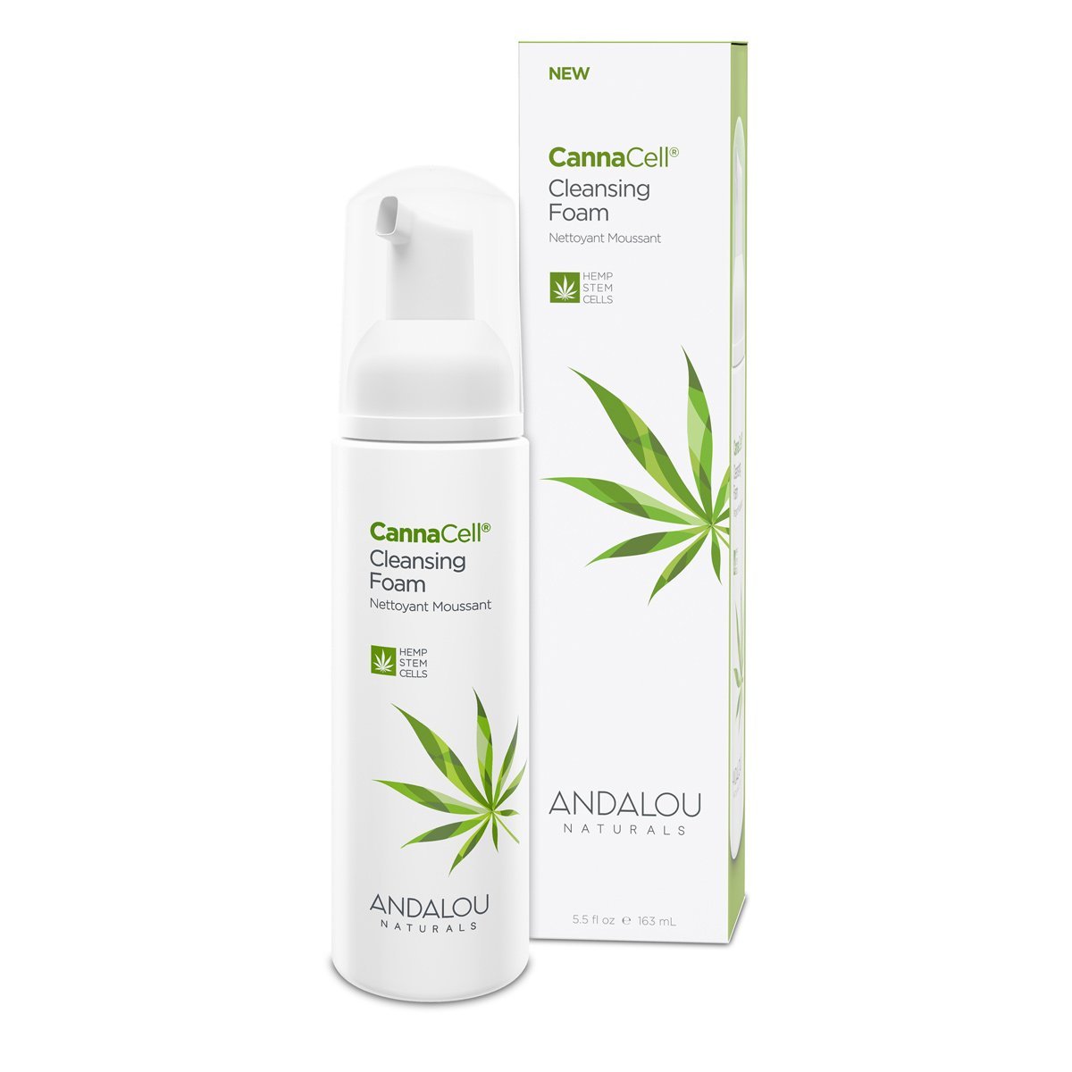 CannaCell Cleansing Foam - Andalou Naturals US