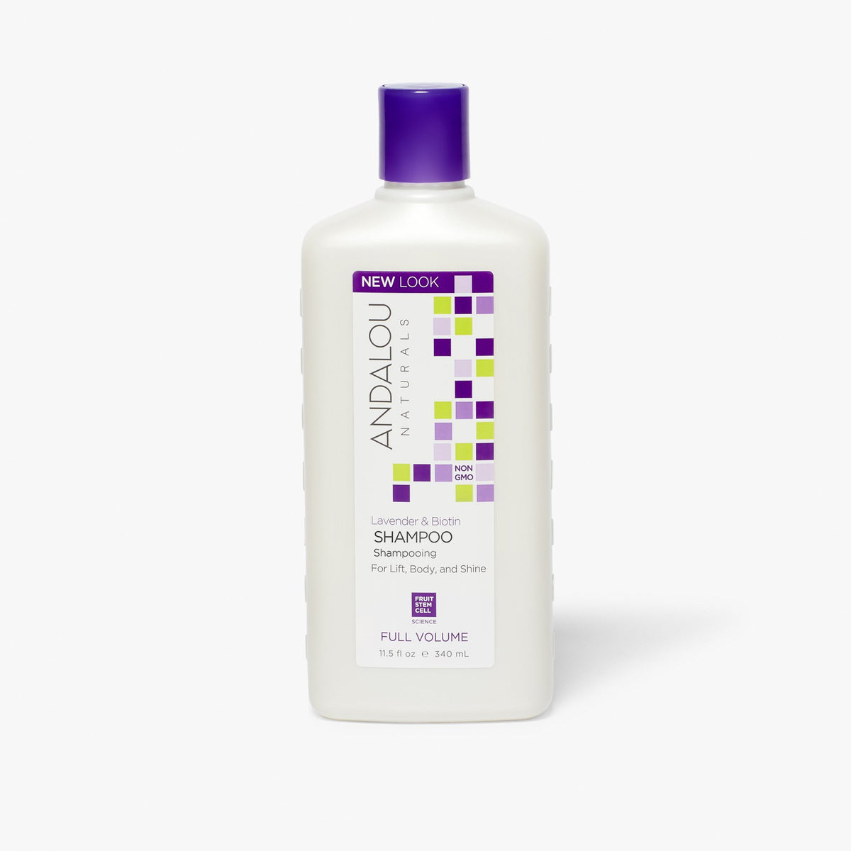 Lavender & Biotin Full Volume Shampoo - Andalou Naturals US