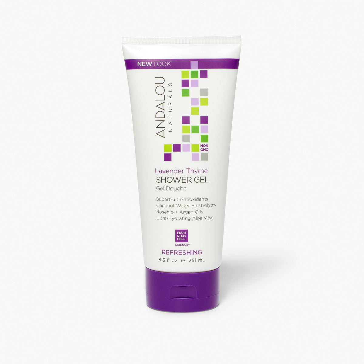 Lavender Thyme Refreshing Shower Gel - Andalou Naturals US