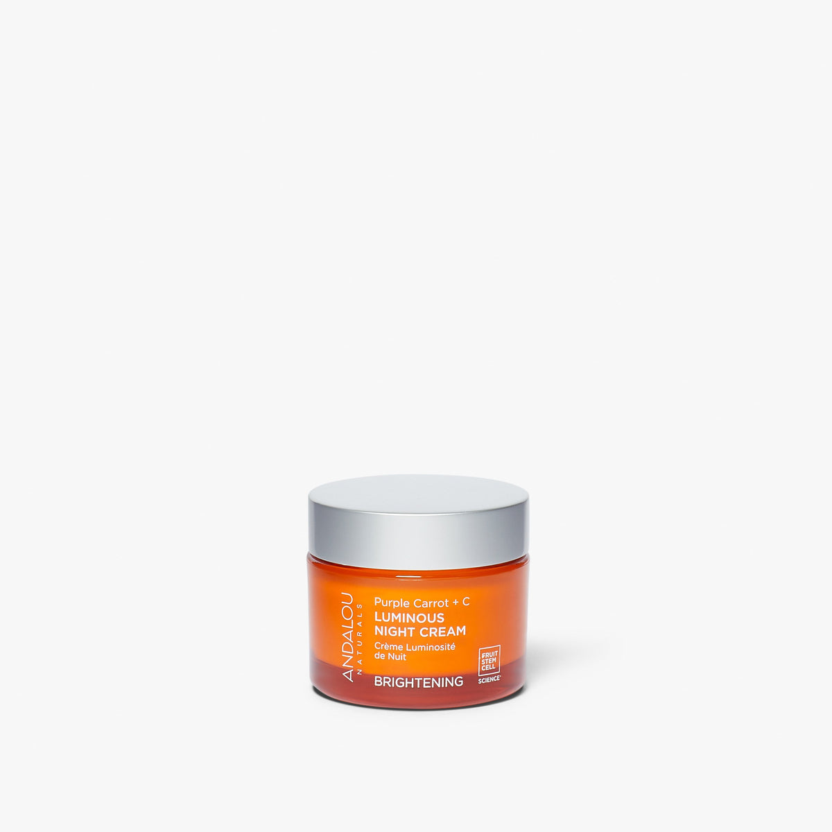 Brightening Purple Carrot + C Luminous Night Cream - Andalou Naturals US