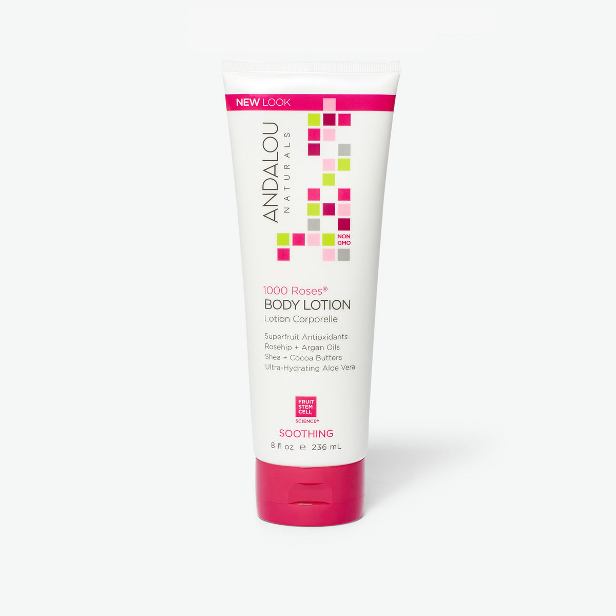 Sensitive 1000 Roses Soothing Body Lotion - Andalou Naturals US