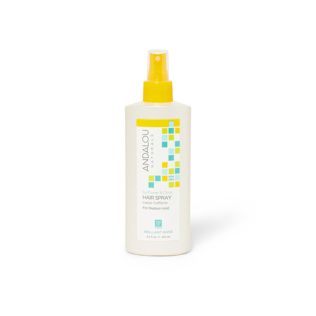 Sunflower & Citrus Brilliant Shine Hair Spray - Andalou Naturals US