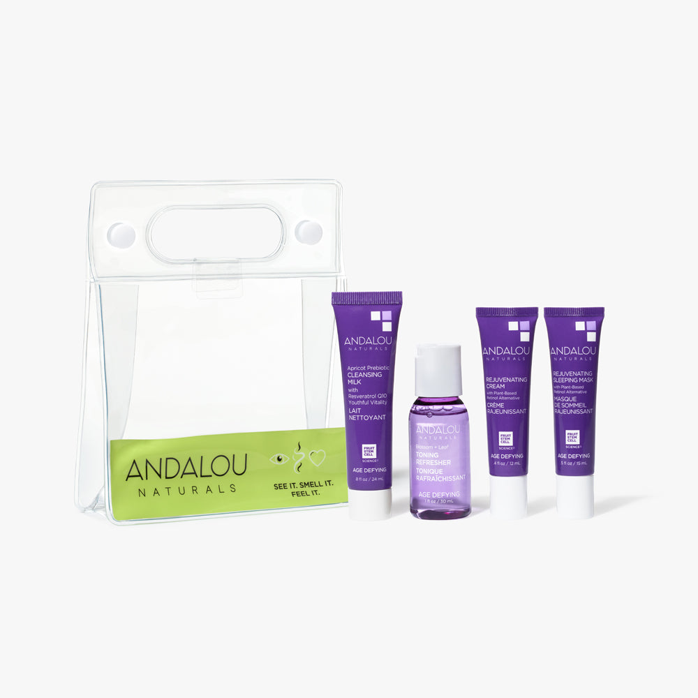 On The Go Essentials - The Age Defying Routine - Andalou Naturals US
