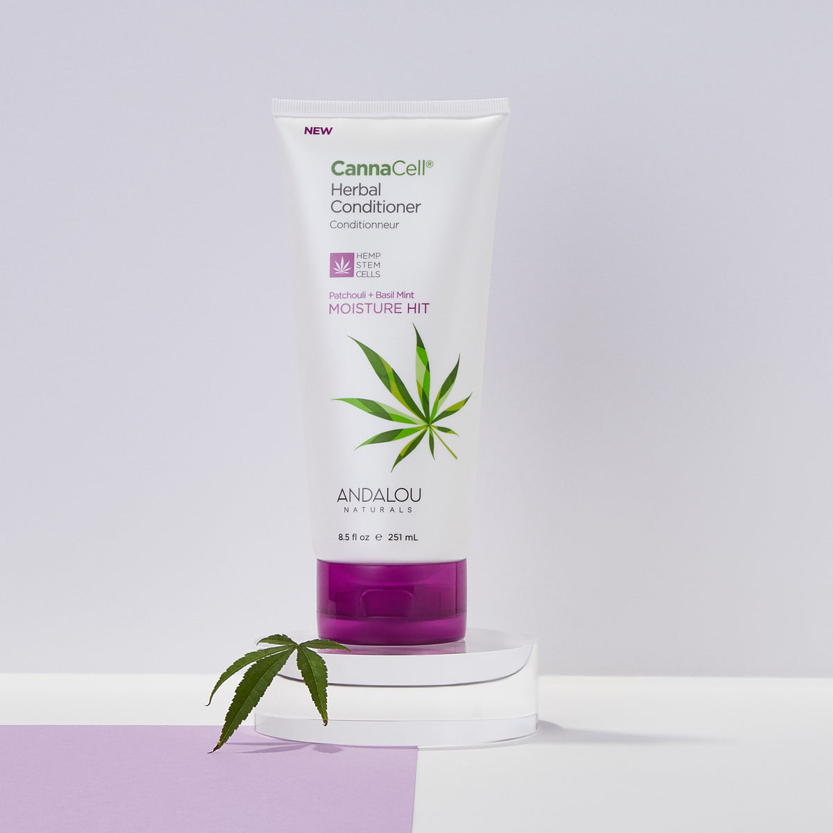 CannaCell Herbal Conditioner - Moisture Hit - Andalou Naturals US