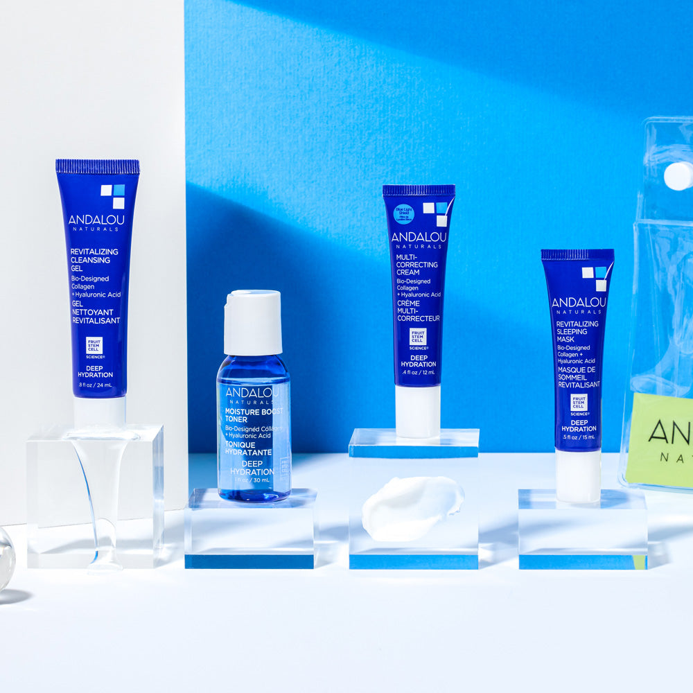 On The Go Essentials - The Deep Hydration Routine - Andalou Naturals US