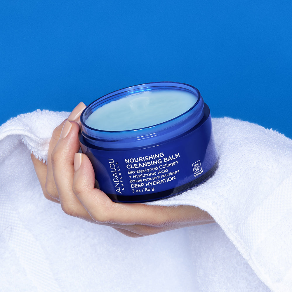 Deep Hydration Nourishing Cleansing Balm - Andalou Naturals US